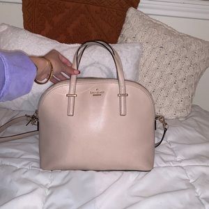 Beautiful Kate Spade Beige Dome Purse